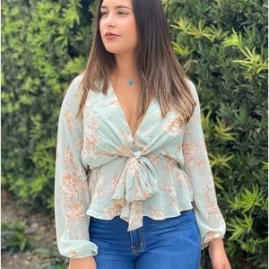 Rosella Mint V Front Top